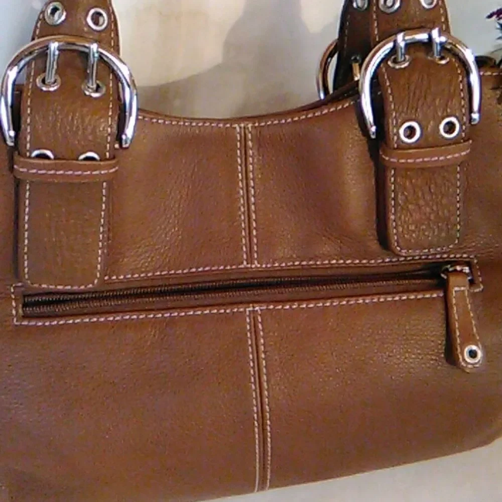 Tignanello Luggage Tan Satchel